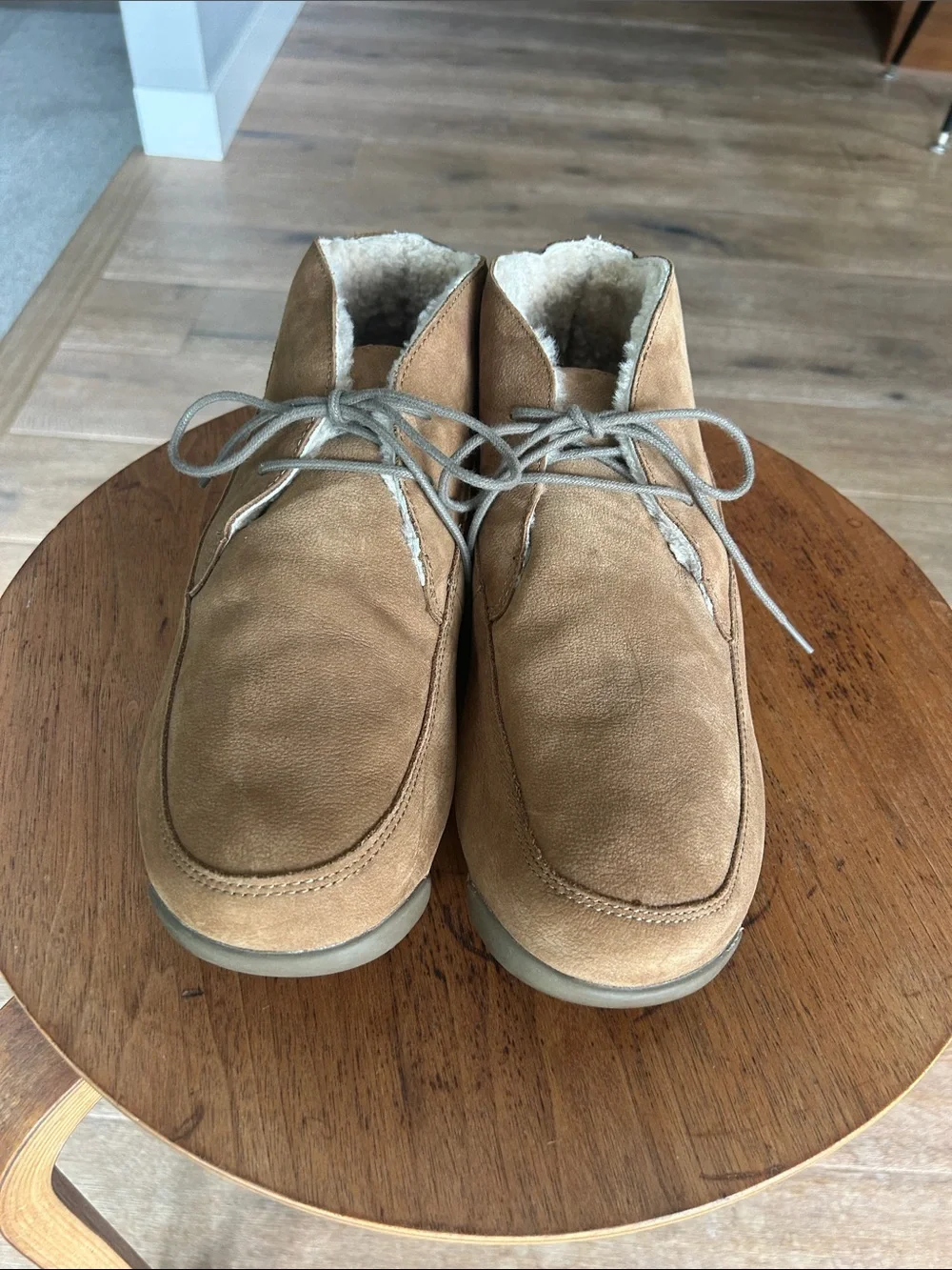 Duluth Trading Co suede chukka